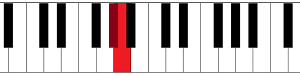 Semitone interval 2