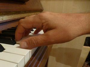 Correct hand position
